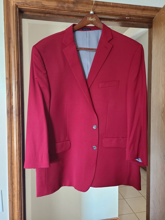 turnberry Other - Turnberry Men's Red Blazer - Classic Single-Breasted Jacket